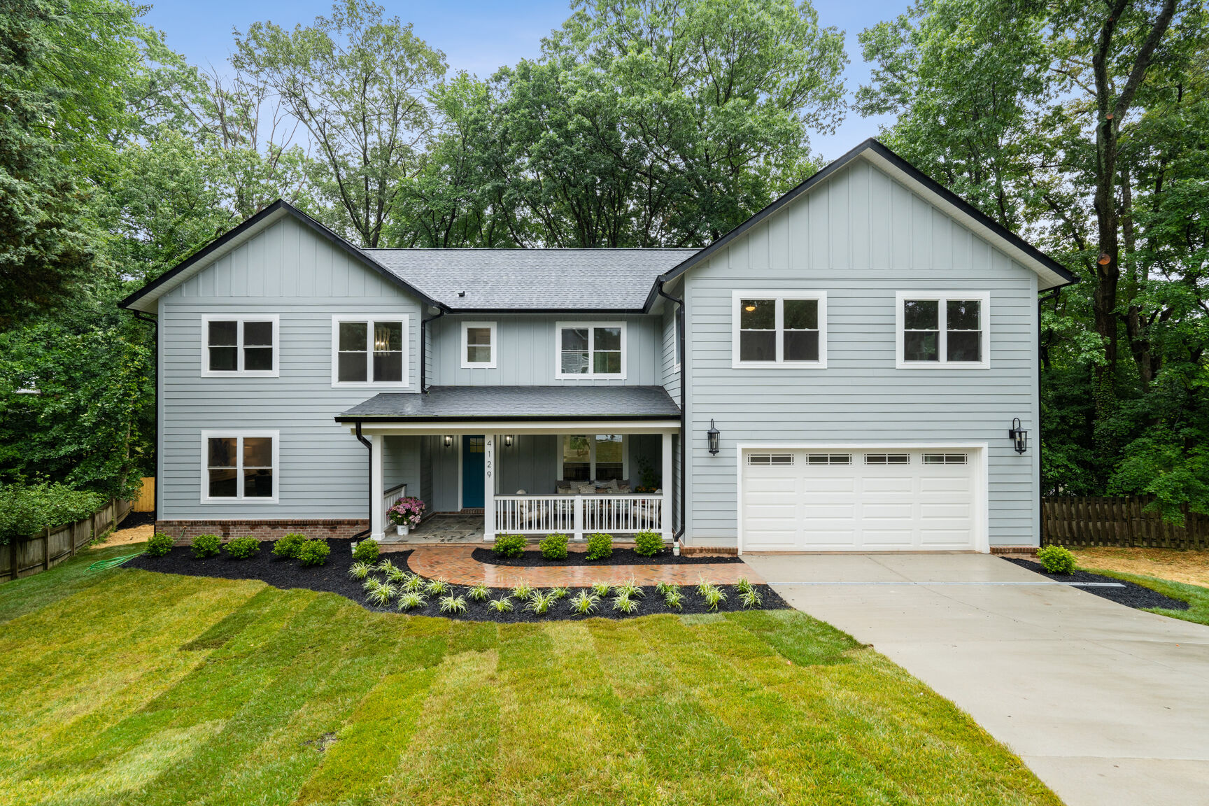 4129 Hunt Road - Front Exterior