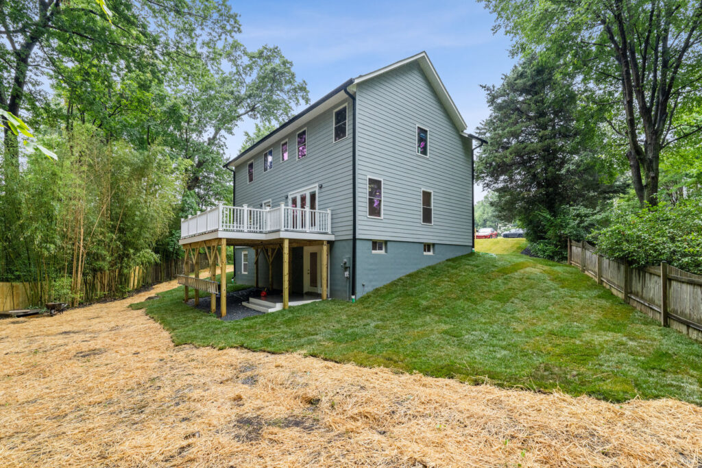 4129 Hunt Road - Rear Exterior