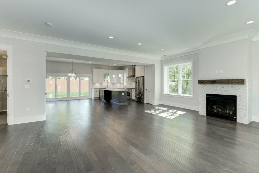 5508 23rd St N Arlington VA - Open Concept Living Room to Kitchen
