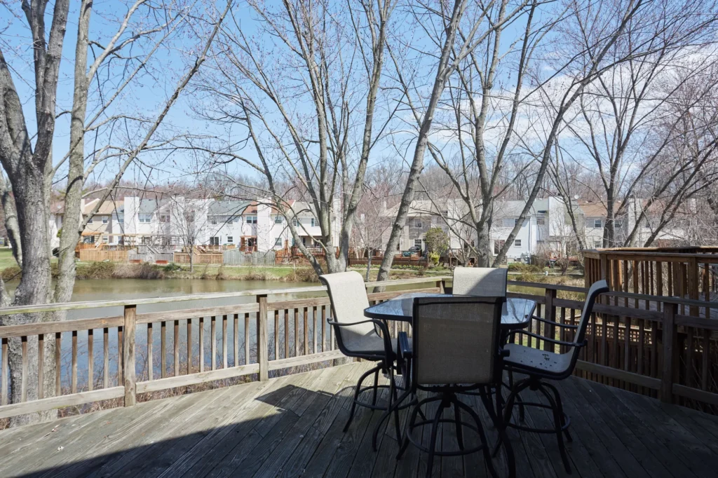 7114 Captains Cove Court - Back Deck