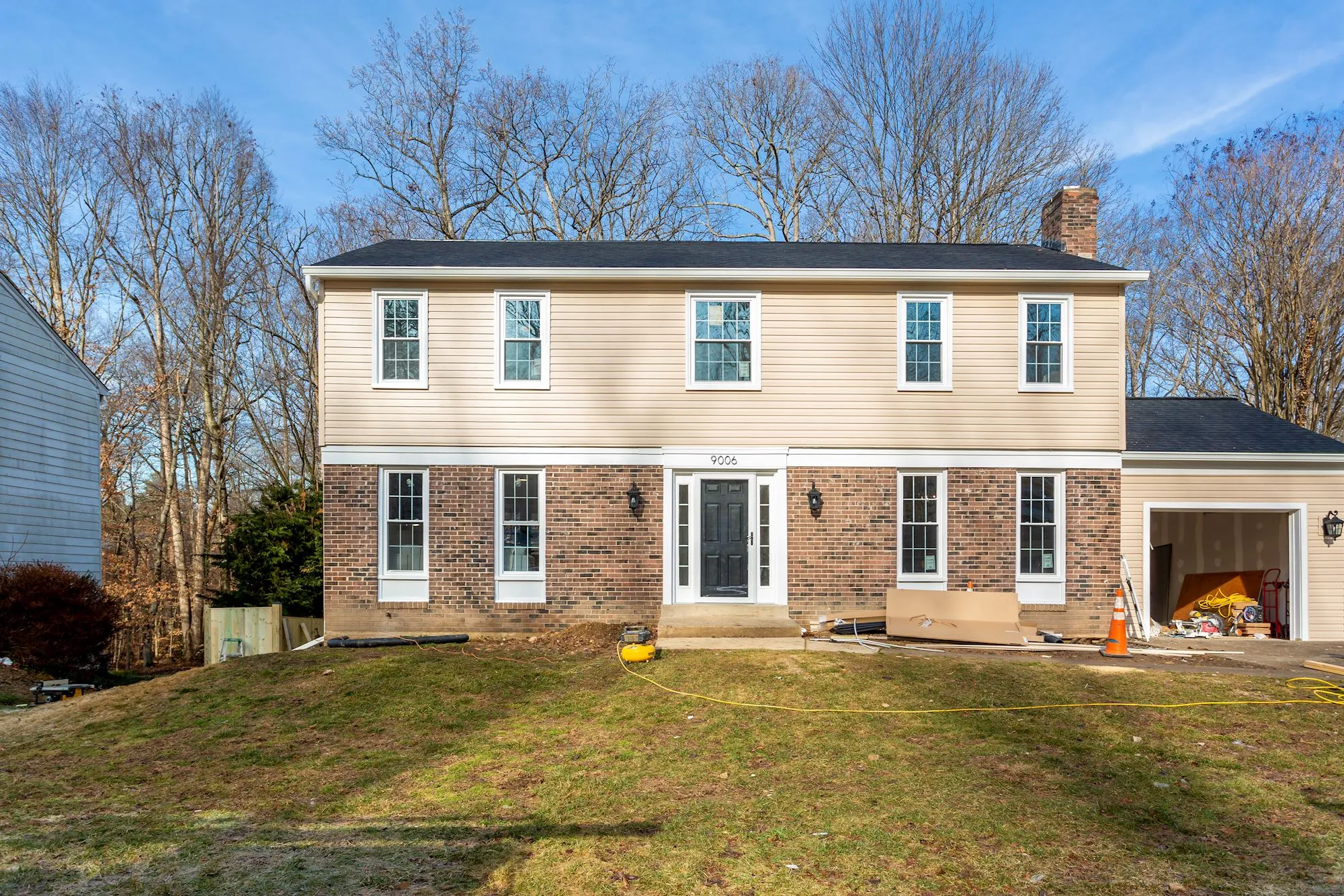 9006 Brook Ford Rd - Front Exterior